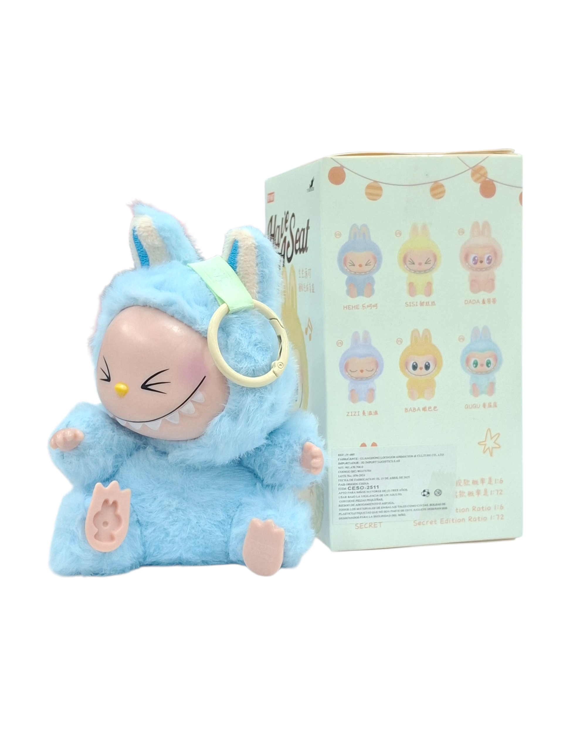 Llavero Peluche Labubu - Imagen 2