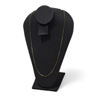 Cadena Larga Delgada Dorada en Acero Inoxidable