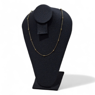 Cadena Balín #4 Dorada en Acero Inoxidable