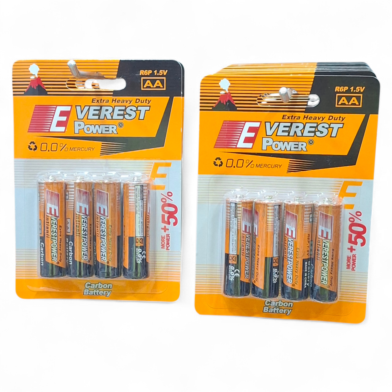 Pilas AA Everes Power Extra Heavy Duty (pack x4)