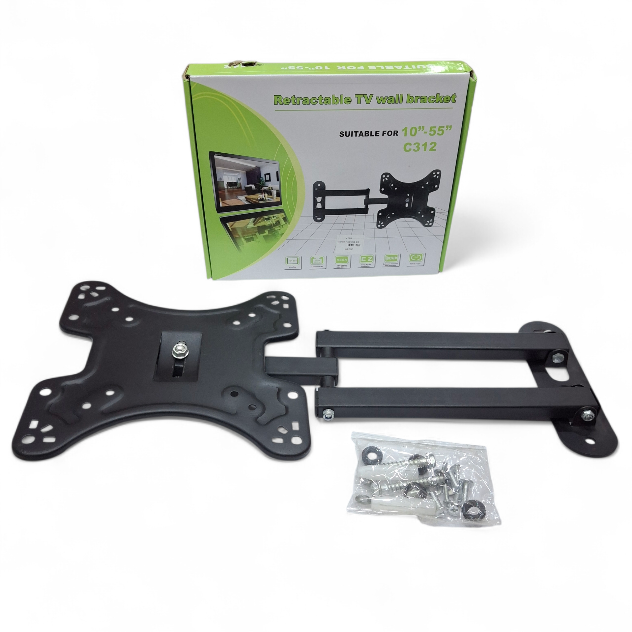 Soporte de Pared Retráctil para TV 10"-55"