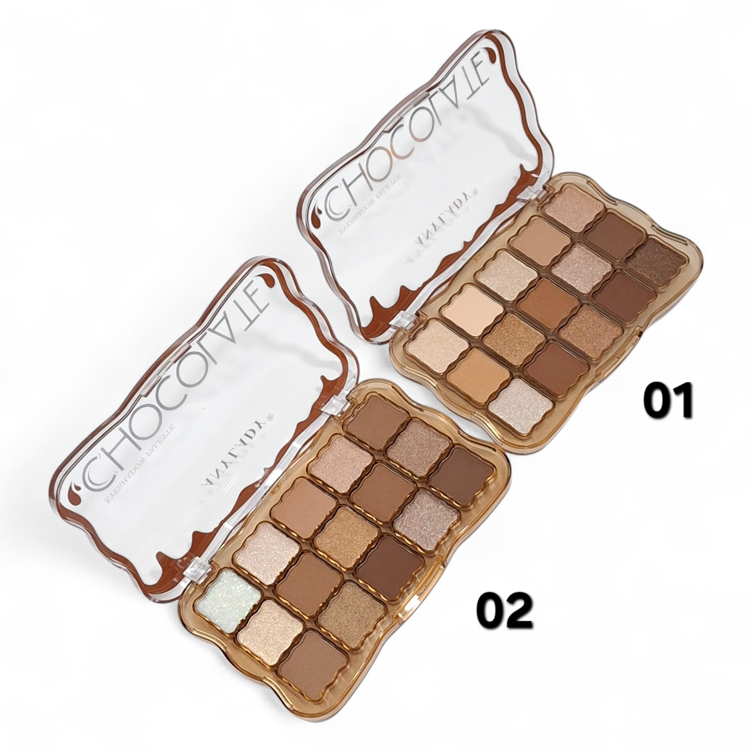 Paleta de Sombras Anylady Chocolate x15tonos - Imagen 3