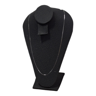 Cadena Plana Super Delgada Plateada en Acero Inoxidable