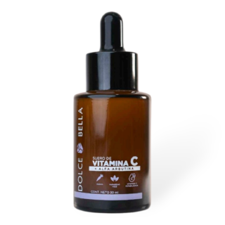 Suero Facial de Vitamina C con Alfa Arbutina de Dolce Bella 30 mL