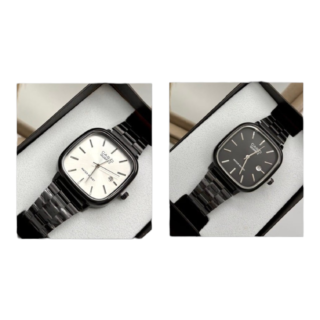 Reloj Inspirado en Casio Análogo Cuadrado