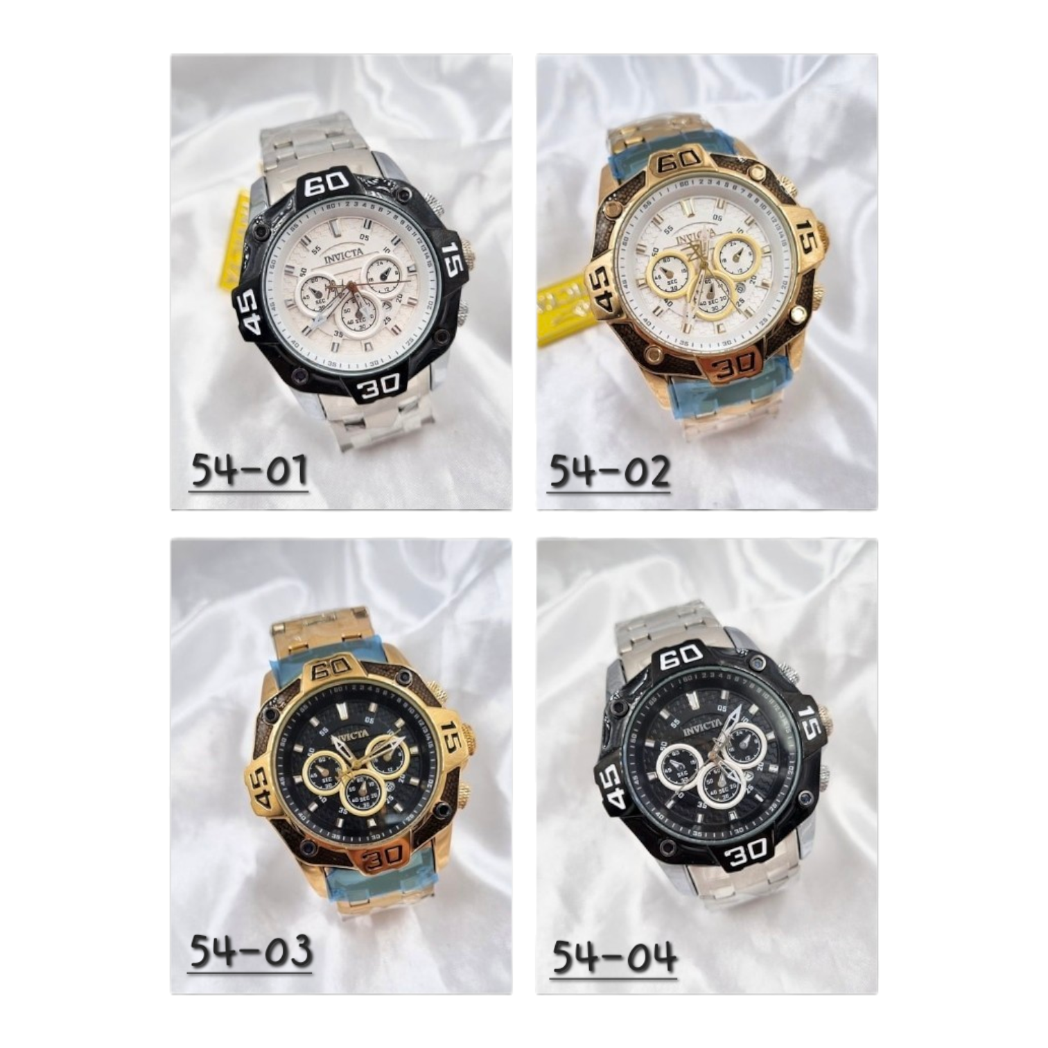 Reloj Inspirado en Invicta Metal